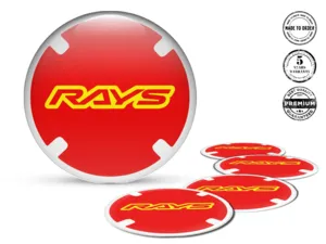 Rays Adesivo Cupola Stile Loghi Ruota Esclusivi